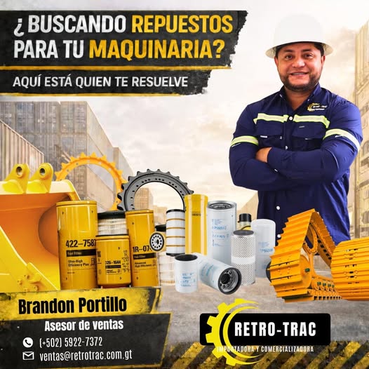 Brandon Portillo, asesor de ventas Retro-Trac