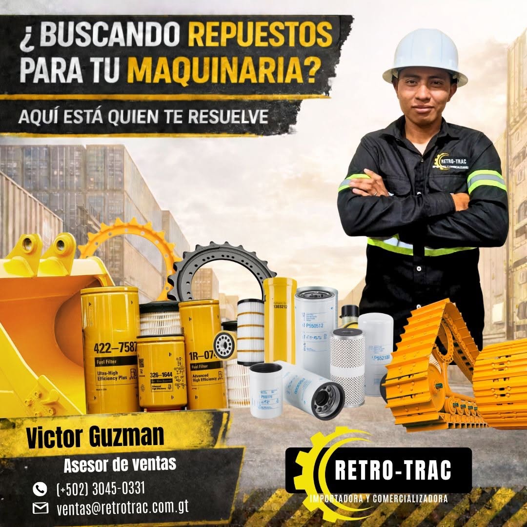 Victor Guzman, asesor de ventas Retro-Trac